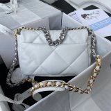 Replica Suppliers Quilted Leather 26CM 19 Flap AS1160 Bag