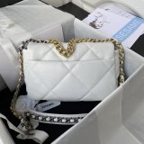 Replica Suppliers Quilted Leather 26CM 19 Flap AS1160 Bag