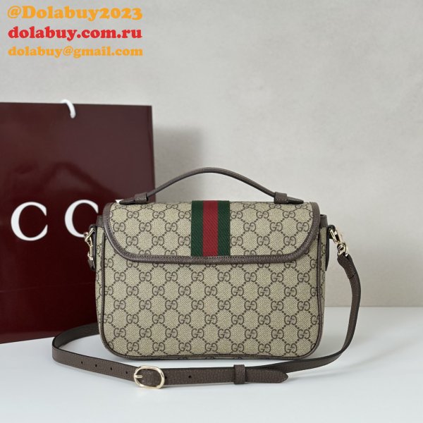 Gucci Ophidia Medium Top Handle Duplicate 836842 Bag