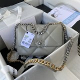 Replica Suppliers Quilted Leather 26CM 19 Flap AS1160 Bag