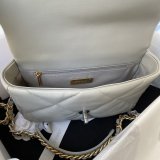 Replica Suppliers Quilted Leather 26CM 19 Flap AS1160 Bag