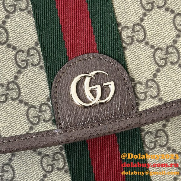 Gucci Ophidia Medium Top Handle Duplicate 836842 Bag