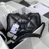 Replica Suppliers Quilted Leather 26CM 19 Flap AS1160 Bag